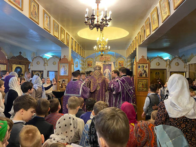 Престольный праздник в храме свт. Луки