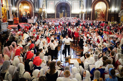 «Детская» Патриаршая Литургия