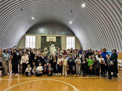 Дед Мороз заглянул в центр 