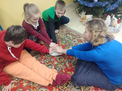 Развитие коммуникативных умений у детей в центре 