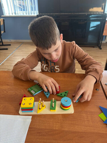 В гимназии началась подготовка к школьному обучению особых детей