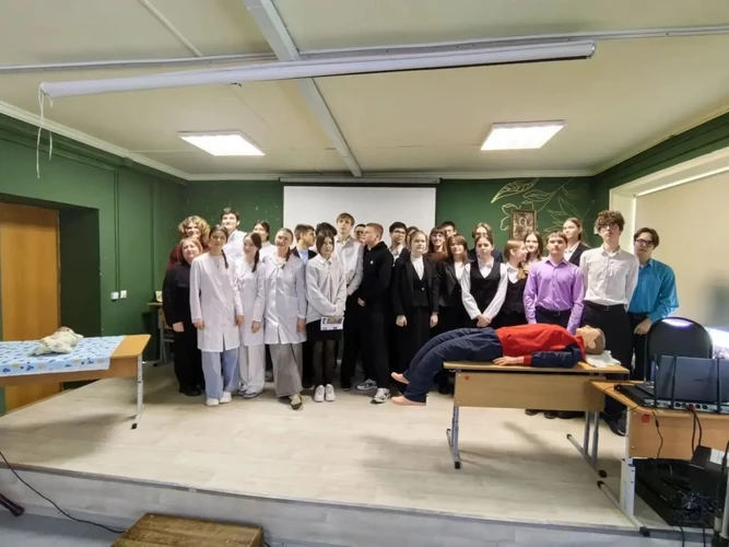 Профориентационная встреча с представителями медицинского колледжа